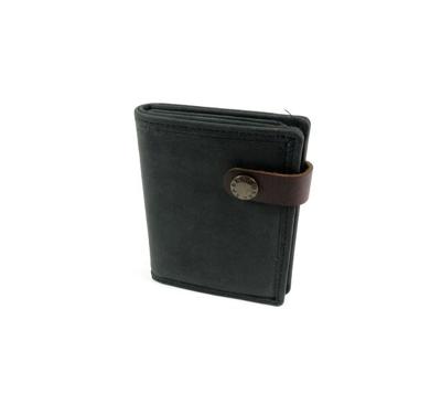 Leren Heren billfold RUVIDO Pine