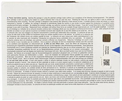 Lexmark Return Program toner CS72x, 3.000 pagina's, OEM 74C20K0, zwart