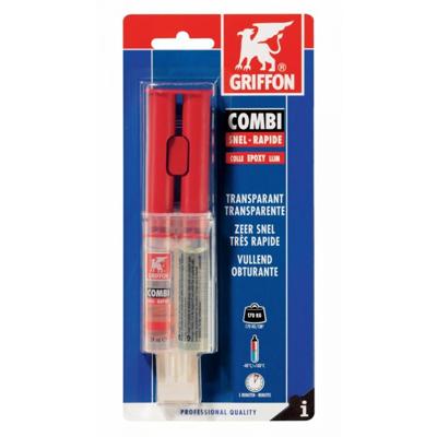 Griffon Combi Snel 2-componentenlijm 6304033 24Ml - 6304033 Griffon Combi Snel 2-componentenlijm 6304033 24Ml - 6304033