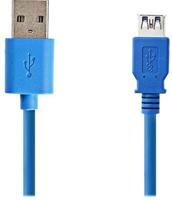 USB 3.0-Kabel | A Male - A Female | 2,0 m | Blauw - thumbnail