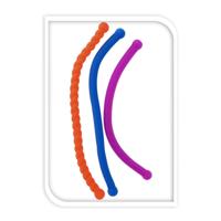 Stretch Fidget Noodle, 3st. - thumbnail