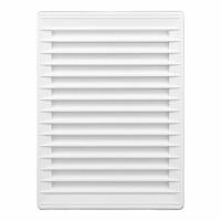 Ventilatierooster EDM 87733 Wit 13,7 x 20,7 cm Muggennet - thumbnail