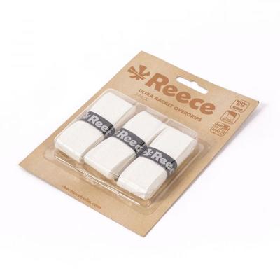 Reece 889810 3-Pack Ultra Racket Overgrips - White - One size