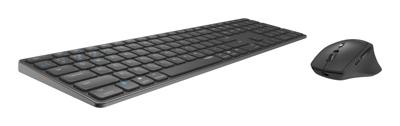 Rapoo 9800M Draadloze multimode Blade Combo Full Size Set Toetsenbord Grijs