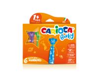 Carioca Baby Teddy viltstiften set van 6 - thumbnail