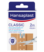 Hansaplast Classic 2m x 6cm 1 Stuks - thumbnail