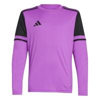 adidas Squadra 25 Keepersshirt Lange Mouwen Kids Paars Zwart - thumbnail