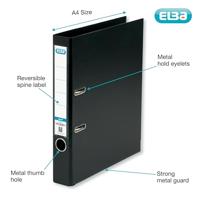 Ordner elba smart a4 50mm pp zwart - thumbnail