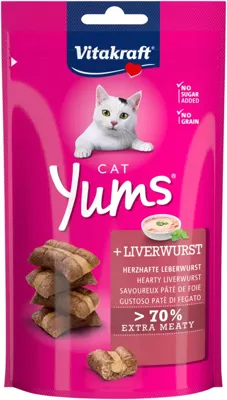 Vitakraft Cat Yums leverworst 40g