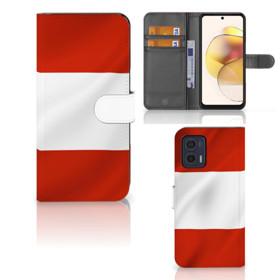 Motorola Moto G73 | Bookstyle Case | Oostenrijk