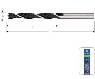 Rotec Houtboor met centerpunt 12mm