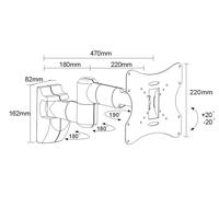 Maclean MC-503B monitorbevestigingen - thumbnail