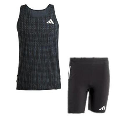 adidas Adizero Singlet Short 5'' Set Heren