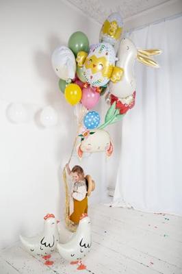 Folieballon Kip (48x60cm)
