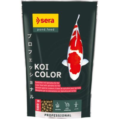 Sera Koi Professional Color 500gr - Hoogwaardig Drijvend Vijvervoer voor Koi met Natuurlijke Kleurversterkers