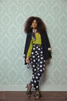 Studio Anneloes Anne Polkadot Trousers 13491 Broek 6914 Darkblue/kit - thumbnail