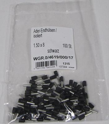 Dresselhaus adereindhuls insulated wire end sleeve 1.5 mm