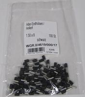 Dresselhaus adereindhuls insulated wire end sleeve 1.5 mm - thumbnail