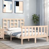Bedframe zonder matras massief grenenhout 120x200 cm - thumbnail