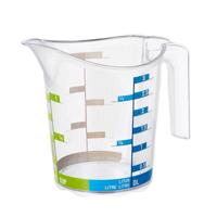 Rotho domino maatbeker 0.3l transparant - thumbnail