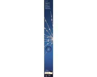 Lumineo micro led polestar d55cm koper/warm wit