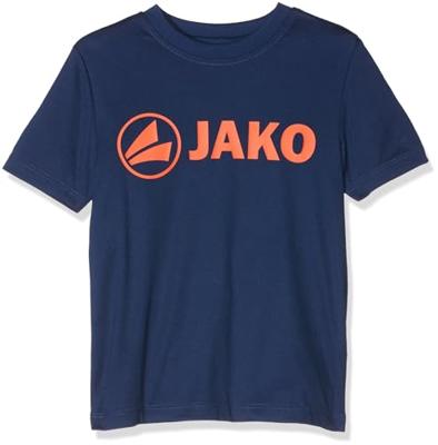 JAKO 6164K Functioneel Shirt Promo Kids - Navy/Flame - 116