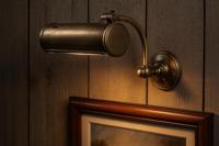 Schilderijlamp Matisse Antiek Zilver - thumbnail