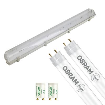 Energiezuinig LED TL Armatuur 150cm - OSRAM SubstiTUBE 3000K Warm Wit