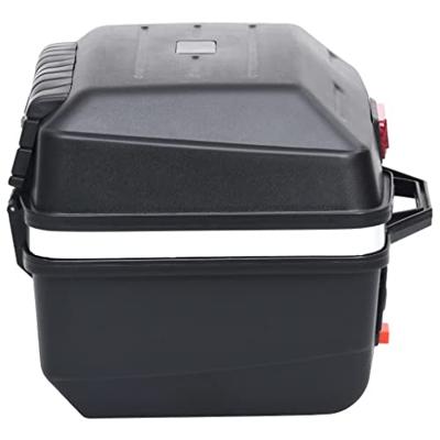 Topkoffer voor motor 24 L voor 1 helm