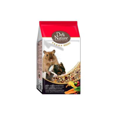Deli nature 5 sterren menu muis/gerbil/dwerghamster 750gr Deli nature - Deli nature
