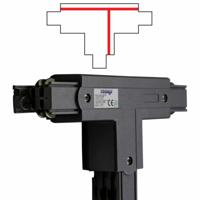 T stuk voor een spanningsrail rechts zwart 169-047 - thumbnail