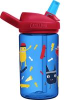 CamelBak drinkbeker Eddy+ Skate Monsters junior 0,4 liter rood - thumbnail