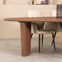 LABEL51 Eetkamertafel Wow - Nature Smooth - Mangohout - 240 cm - thumbnail
