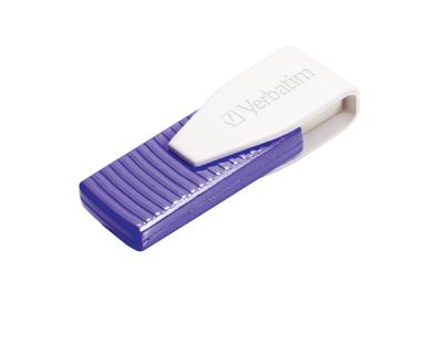 Verbatim Store 'n' Go Swivel USB flash drive 64 GB USB Type-A 2.0 Violet Verbatim Store 'n' Go Swivel USB flash drive 64 GB USB Type-A 2.0 Violet