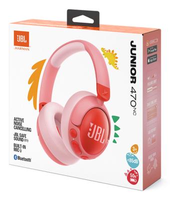 JBL Junior 470NC bluetooth On-ear hoofdtelefoon roze