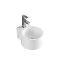 Fontein BWS Mini Wanda 35x28x16 cm Keramiek Hoogglans Wit met Kraangat - thumbnail