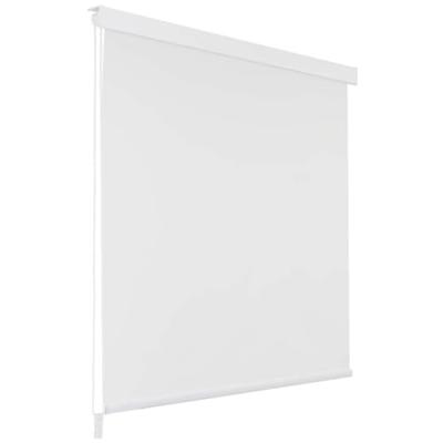 VidaXL Rolgordijn voor douche 100x240 cm wit VidaXL Rolgordijn voor douche 100x240 cm wit
