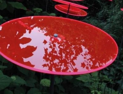 3 stuks! Zonnevangers Rood-Roze (kleur fuchsia) groot 175x20 cm Cazador Del Sol - Cazador del sol