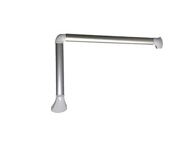 SecuCare wand bad/douche greep Alu wit hoek 90 gr SecuCare wand bad/douche greep Alu wit hoek 90 gr