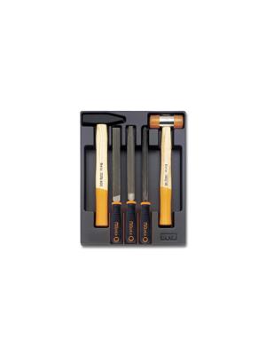 Beta Harde voorgevormde inzetbakken met assortiment gereedschap T231 - 024240231