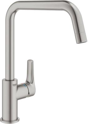 GROHE Eurosmart Keukenkraan - hoog - draaibare uitloop - rvs look 30567dc0 GROHE Eurosmart Keukenkraan - hoog - draaibare uitloop - rvs look 30567dc0