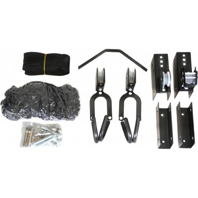 Buzaglo Fietslift superlifter 57kg staal zwart 11-delig Buzaglo Fietslift superlifter 57kg staal zwart 11-delig