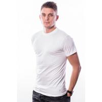 Ten Cate Men Stretch T-Shirt Round Neck White Two Pack (32326) - thumbnail