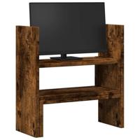 VidaXL Bureau organiser 40x17x41 cm bewerkt hout gerookt eikenkleur - thumbnail
