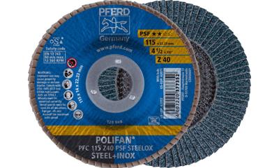 PFERD TOOLS 67764115 Z Psf Steelox Lamellenschijf Diameter 115 mm Boordiameter 22.23 mm 10 stuk(s)