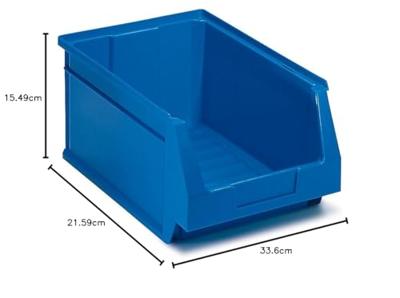 Magazijnbak stapelbak 54 blauw Tayg 336x216x155