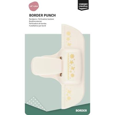 Vaessen Creative • randpons bloemetjes speels