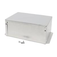 Hammond Electronics 1411FBSU Universele behuizing 203 x 102 x 76 Aluminium Natuur 1 stuk(s) - thumbnail
