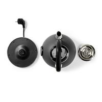 Nedis Waterkoker 1.8 L Soft-touch Grijs Temperatuurindicator 360 Graden Draaibaar - thumbnail
