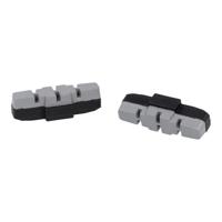 Rembloksets Elvedes power pads Magura HS11 / HS33 - grijze compound (op kaart) - thumbnail